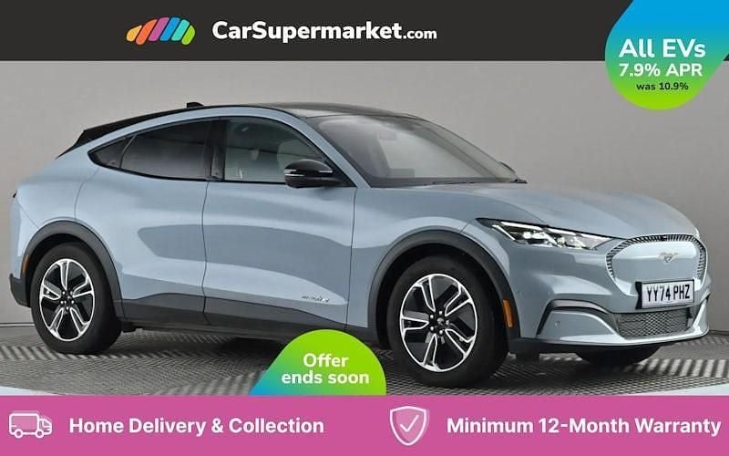 Grey Used 2024 Ford Mustang Mach-E Select SUV | £28,897 (Fair price) - Image 1/2