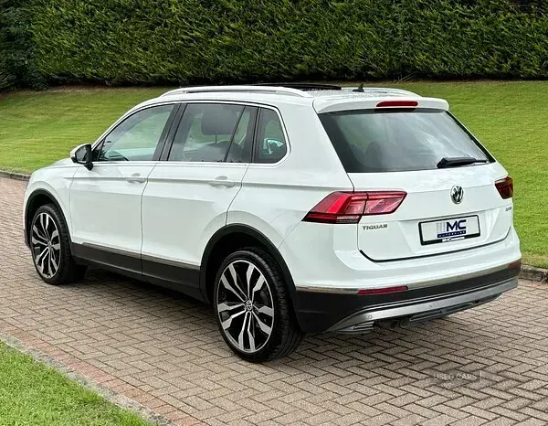 Used VW Tiguan SEL 147 HP (108 kW) 2017 White SUV