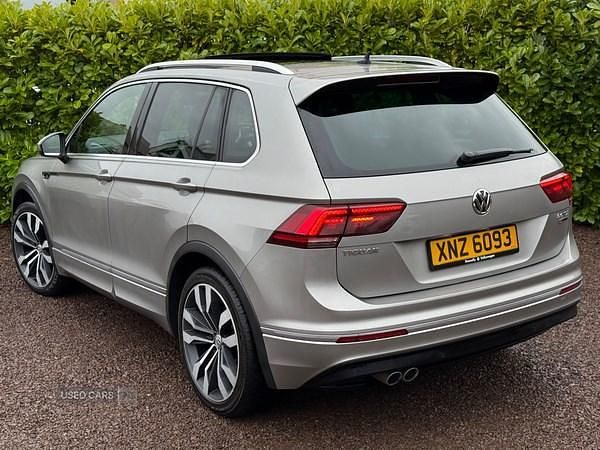 Used VW Tiguan R-line 150 HP (110 kW) 2018 Silver SUV