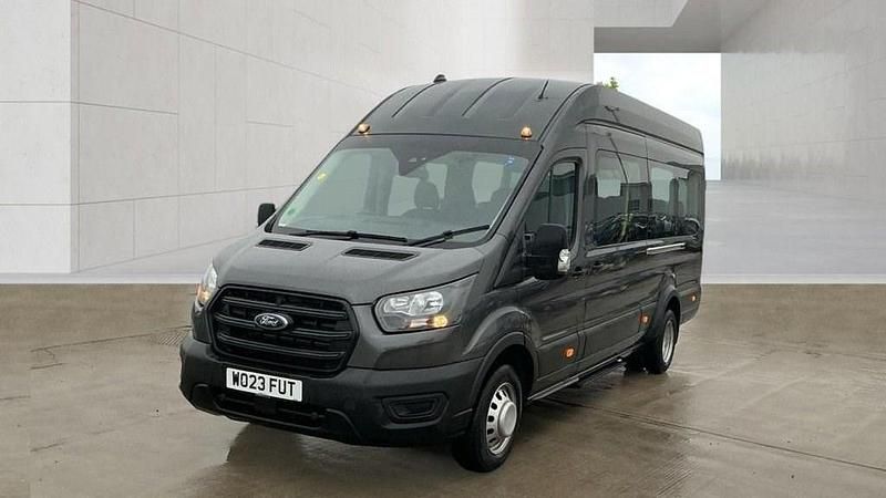 Usado Ford Transit 170 HP (125 kW) 2023 Cinzento