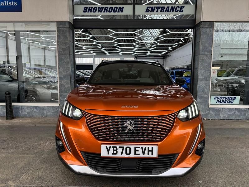 Used Peugeot e-2008 GT 100 kW (136 HP) 2021 Orange SUV