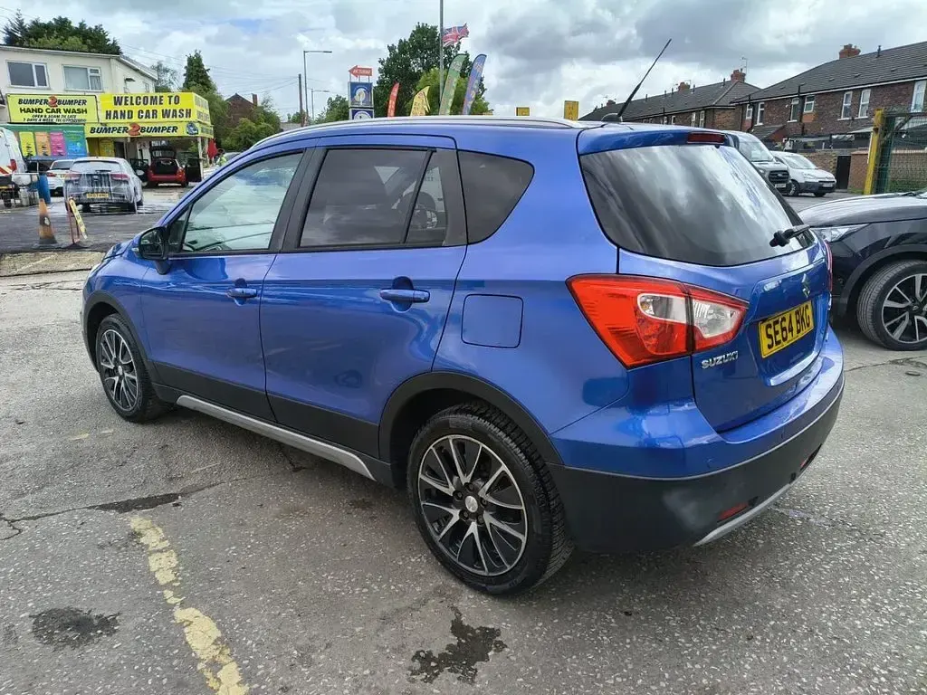Used Suzuki SX4 S-Cross SZ5 120 HP (88 kW) 2015 Blue SUV