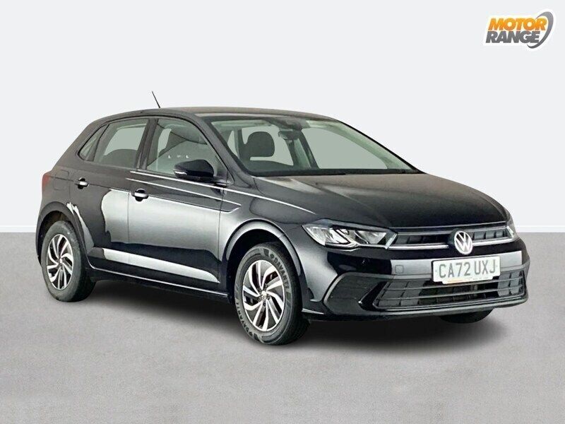 Black Used 2022 VW Polo Life Hatchback | £14,195 (Good price) - Image 1/4
