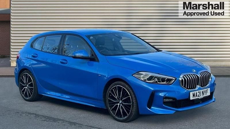 Blue Used 2021 BMW 118 M Sport Hatchback | £18,900 (Good price) - Image 1/4