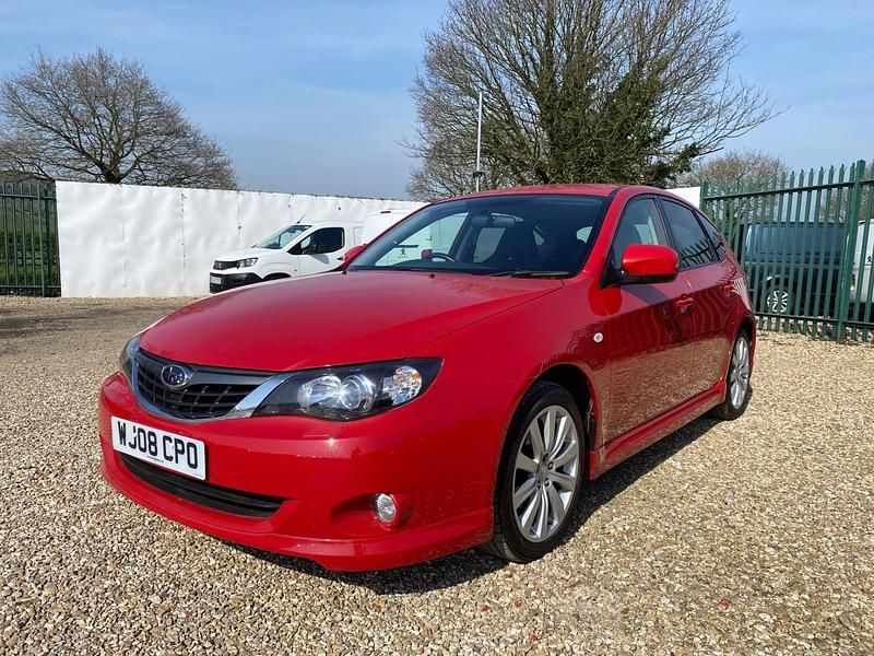 Used Subaru Impreza 150 HP (110 kW) 2008 Red Hatchback