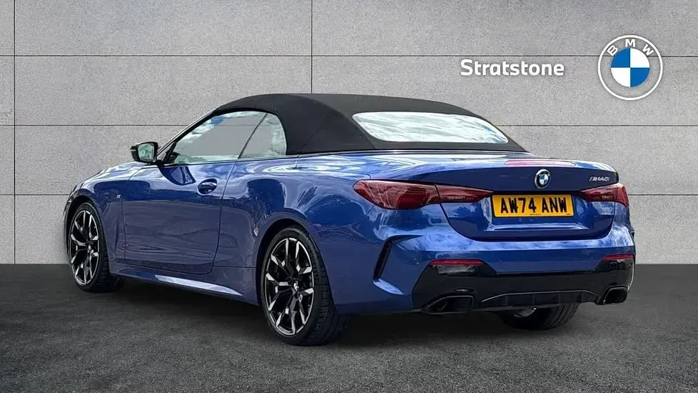 Used BMW M440 M Sport 374 HP (275 kW) 2024 Blue Cabriolet