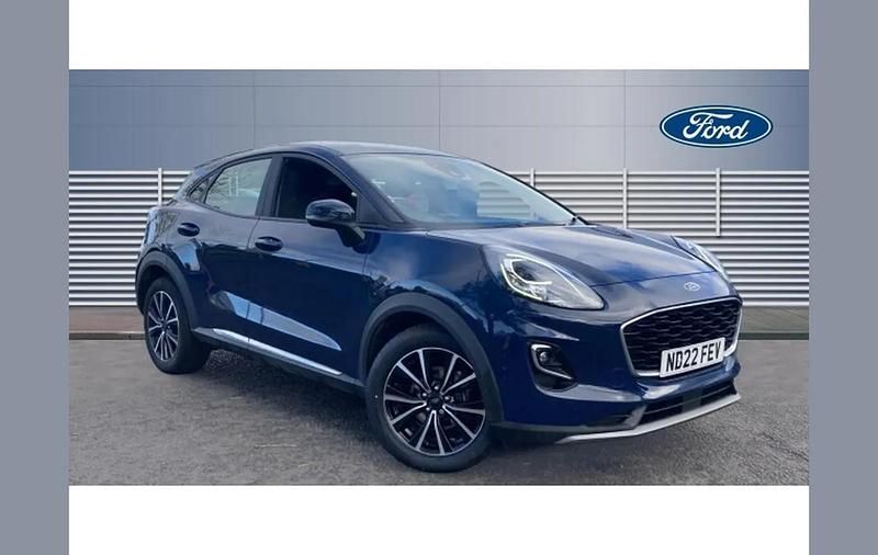 Blue Used 2022 Ford Puma Gen-E Titanium SUV | £13,631 (Good price) - Image 1/4
