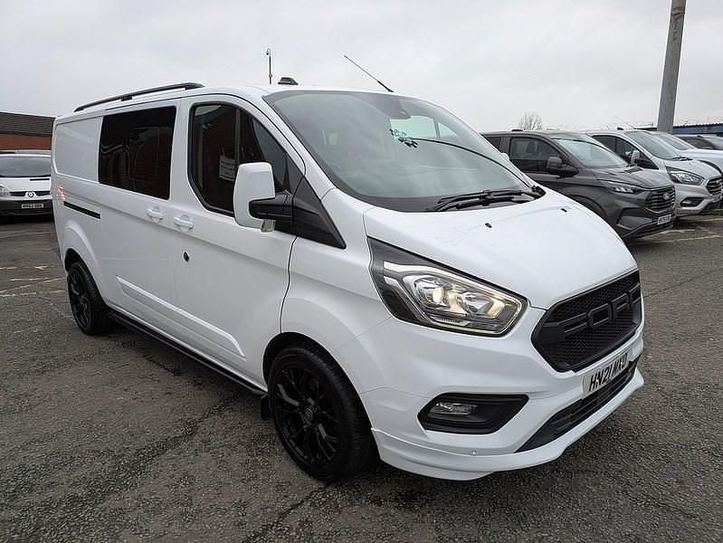 Used Ford Transit Custom Limited 130 HP (95 kW) 2021 White Van