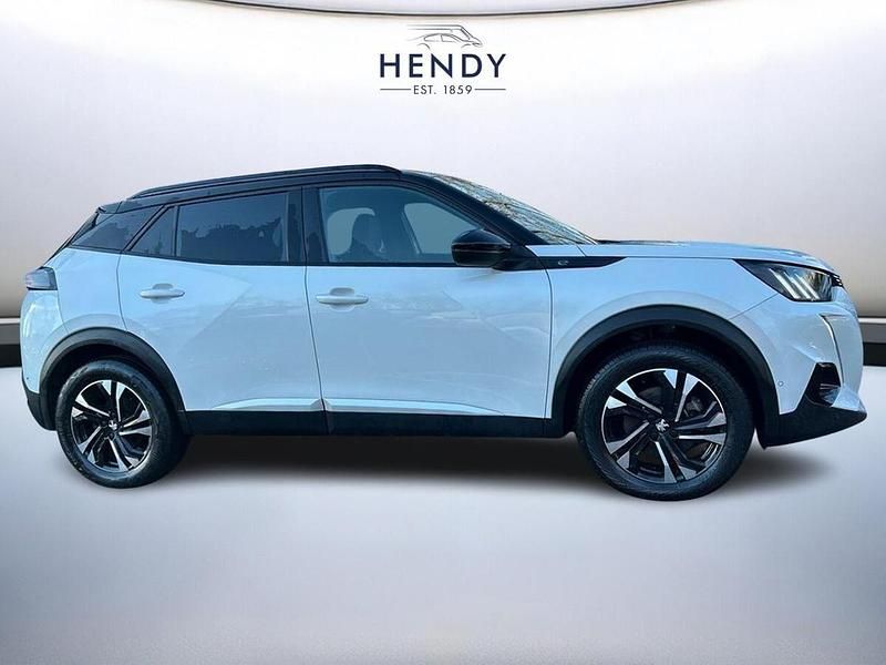 White Used 2022 Peugeot e-2008 GT SUV | £12,999 (Fair price) - Image 1/4
