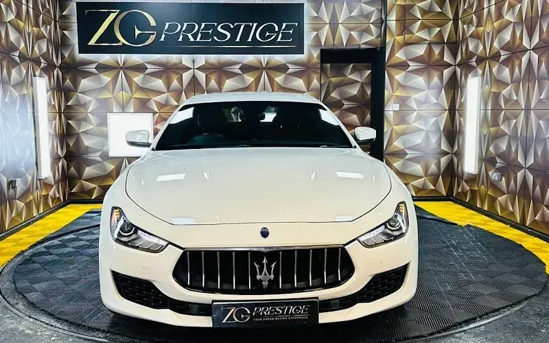 Used Maserati Ghibli 350 HP (257 kW) 2019 White Coupe