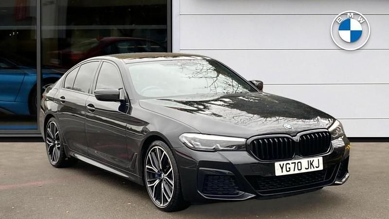 Black Used 2020 BMW 520 M Sport | £26,800 (Expensive) - Image 1/4