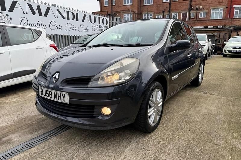 Used Renault Clio II Initiale 111 HP (81 kW) 2008 Grey Hatchback