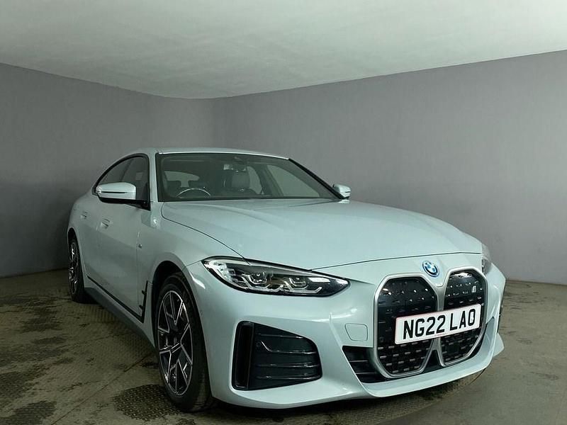 Grey Used 2022 BMW i4 M Sport Sedan | £23,999 (Good price) - Image 1/4