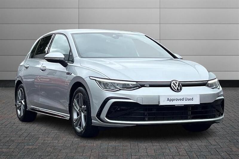 Reflex silver Used 2023 VW Golf VIII R-line Hatchback | £25,995 (Expensive) - Image 1/4