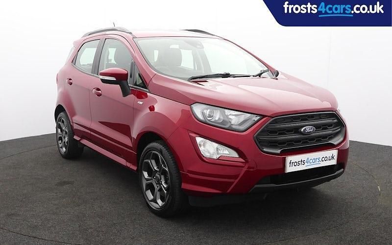 Red Used 2022 Ford Ecosport ST-Line SUV | £13,395 (Fair price) - Image 1/4