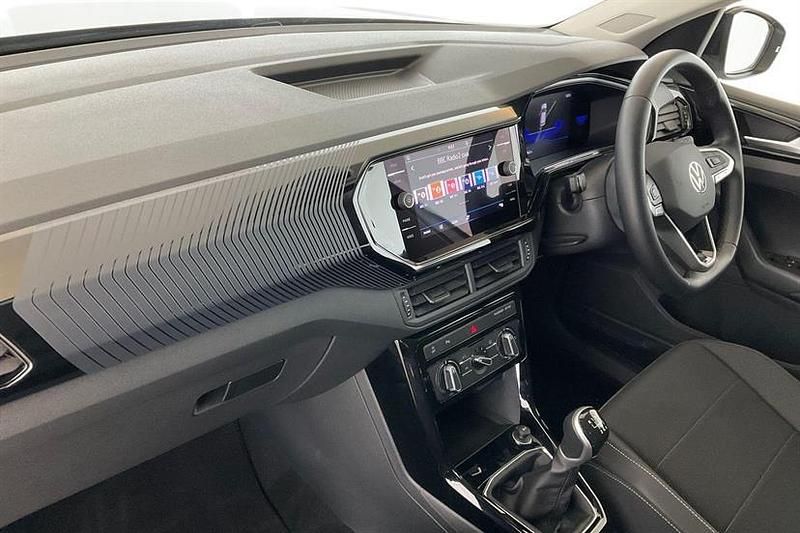 Used VW T-Cross Black Edition 110 HP (80 kW) 2023 Silver SUV