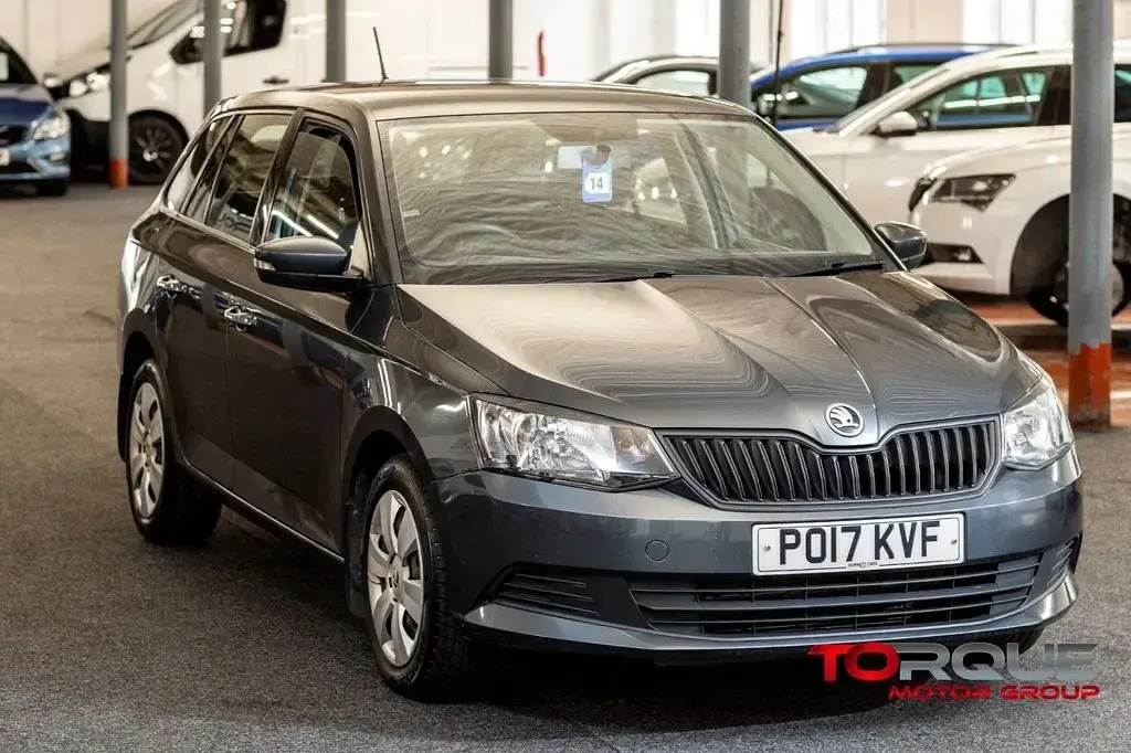 Used Skoda Fabia 75 HP (55 kW) 2017 Grey Hatchback