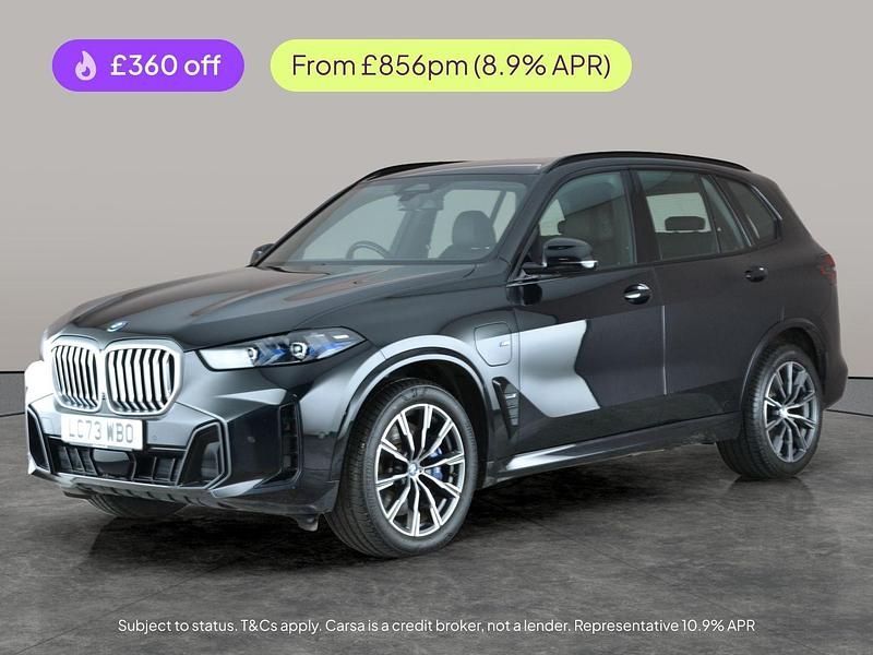 Black Used 2023 BMW X5 M Sport SUV | £54,440 (Expensive) - Image 1/2