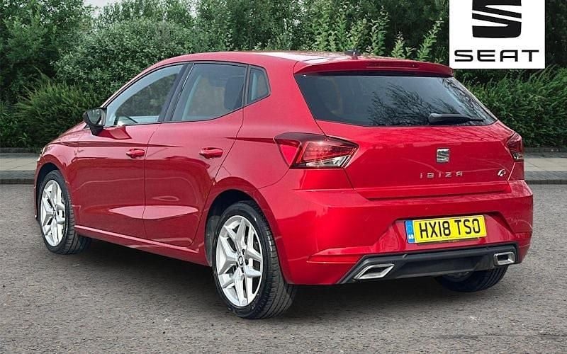 Used Seat Ibiza FR 95 HP (69 kW) 2018 Desire red Hatchback