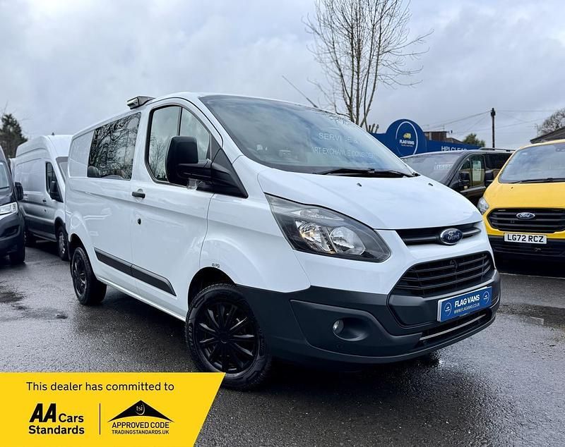 Used Ford Transit Custom 105 HP (77 kW) 2018 White Van