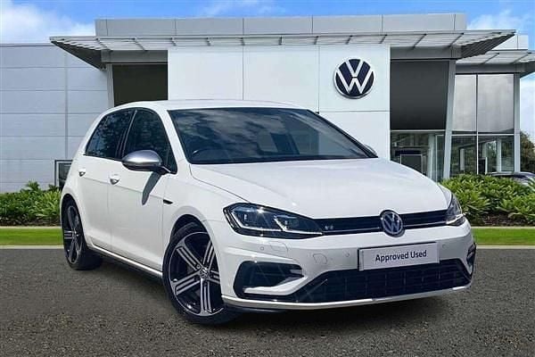 White Used 2019 VW Golf VII R Hatchback | £21,992 (Fair price) - Image 1/4