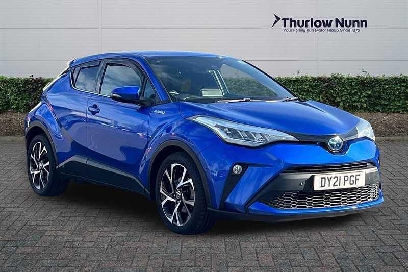 Used Toyota C-HR Design 122 HP (89 kW) 2021 Blue SUV