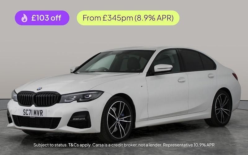White Used 2021 BMW 320 M Sport Sedan | £21,009 (Fair price) - Image 1/1