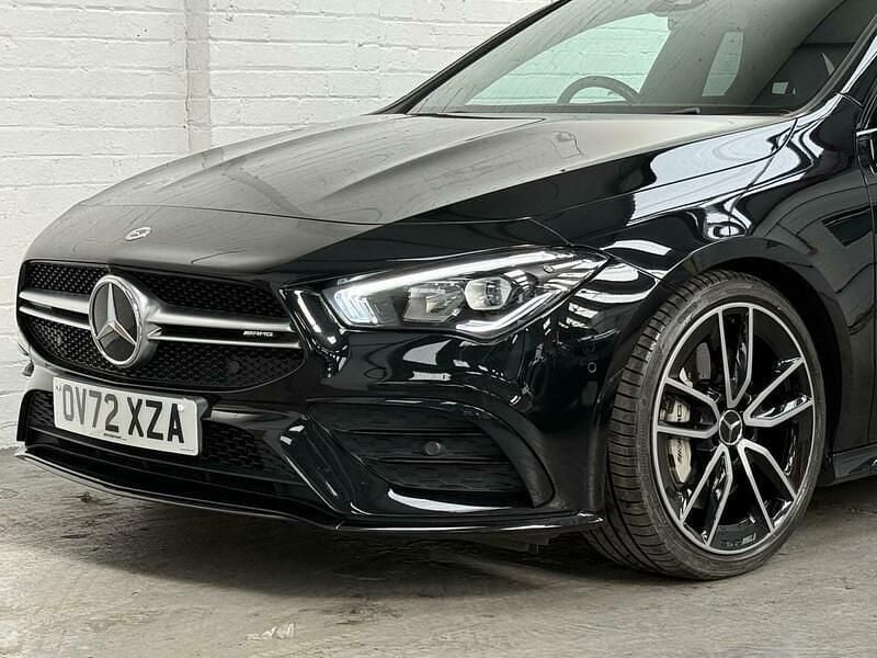 Used Mercedes CLA35 AMG Premium 302 HP (222 kW) 2022 Black Coupe