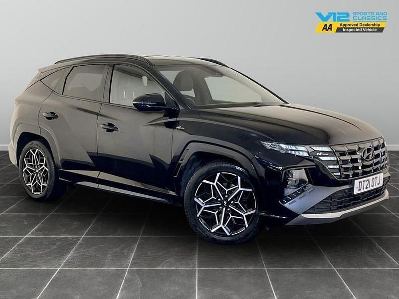 Black Used 2021 Hyundai Tucson N Line SUV | £13,195 (Expensive) - Image 1/2