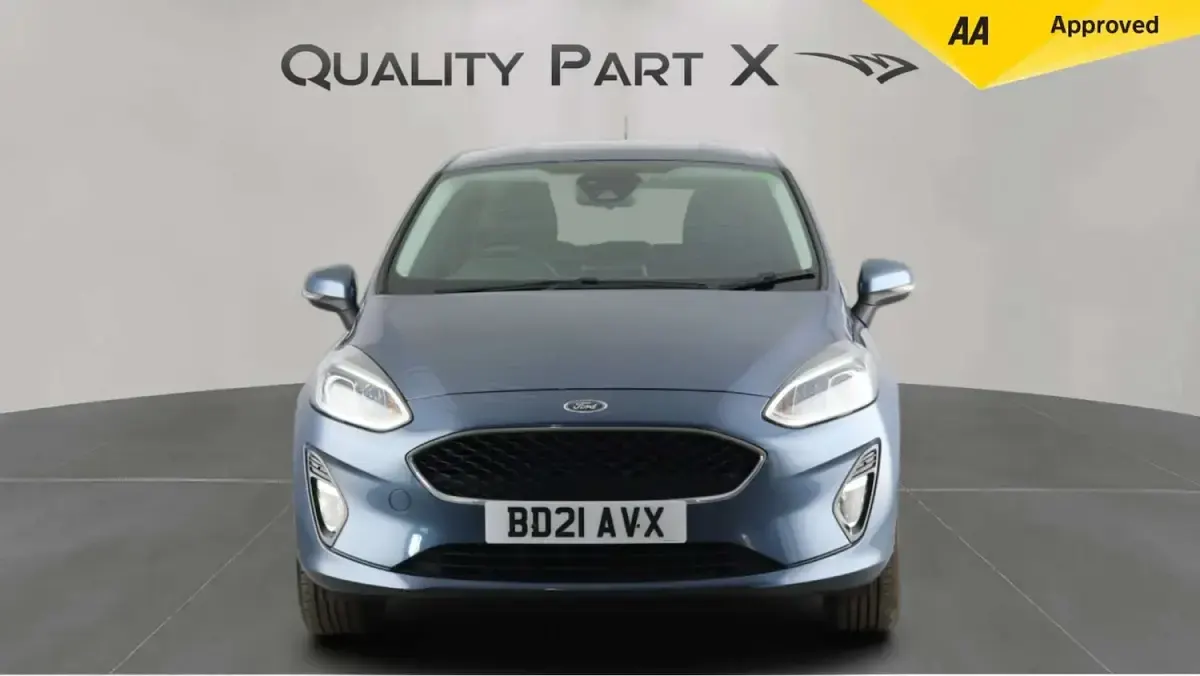 Used Ford Fiesta Trend 75 HP (55 kW) 2021 Blue Hatchback