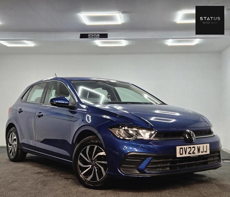 Used VW Polo Life 95 HP (69 kW) 2022 Blue Hatchback