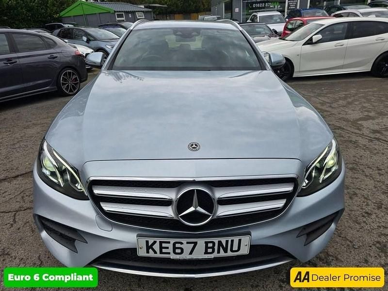 Used Mercedes E220 AMG line 2018 Silver Estate