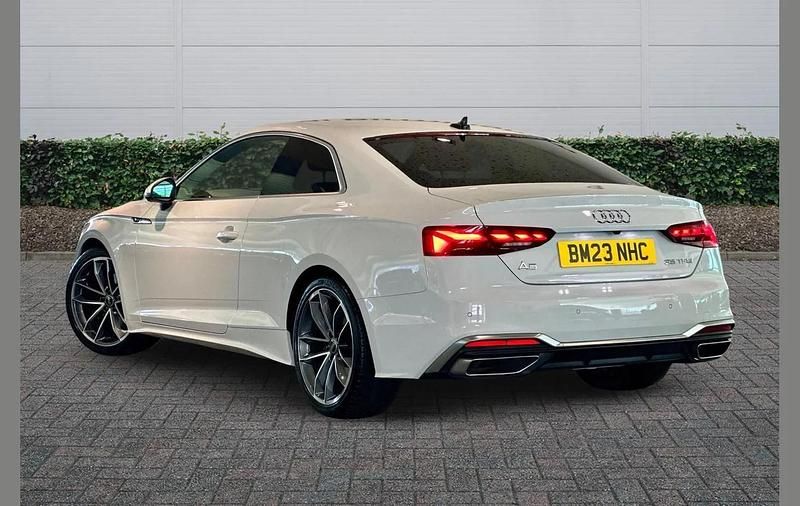 Used Audi A5 S-Line 147 HP (108 kW) 2023 White Coupe