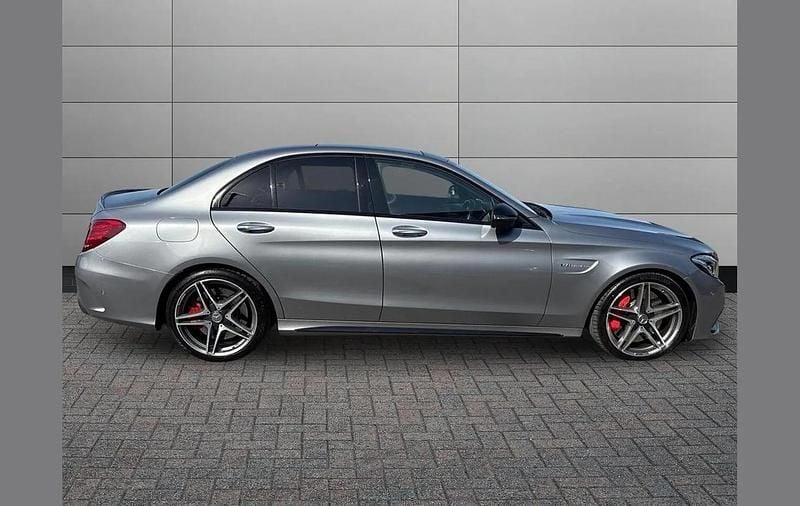 Used Mercedes C63S AMG Premium 502 HP (369 kW) 2016 Silver Sedan