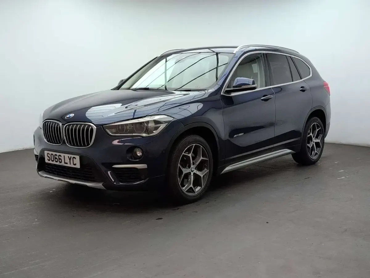 Used BMW X1 xLine 192 HP (141 kW) 2017 Blue SUV
