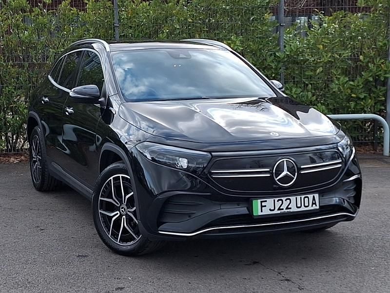 Used Mercedes EQA350 AMG Line Premium 214 kW (292 HP) 2022 Black SUV