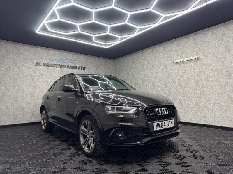 Black Used 2014 Audi Q3 S-line plus SUV | £12,999 (A bit pricey) - Image 1/4