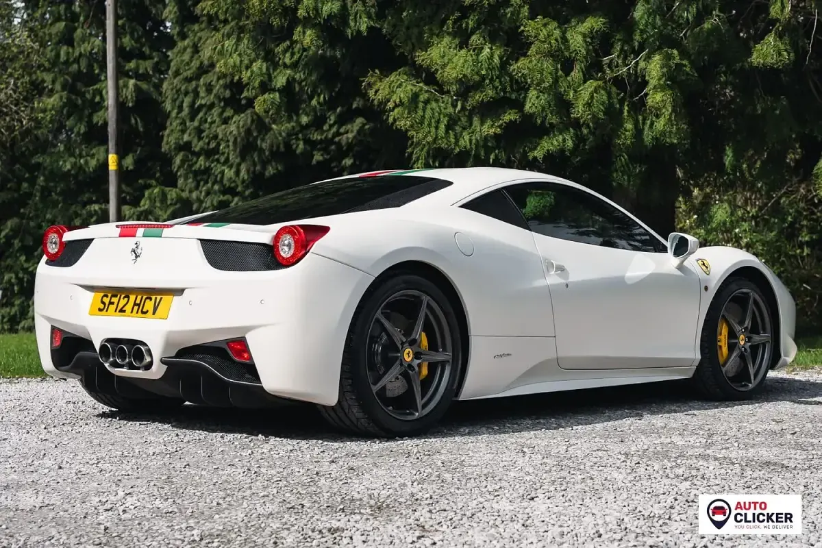 Used Ferrari 458 570 HP (419 kW) 2012 White Coupe