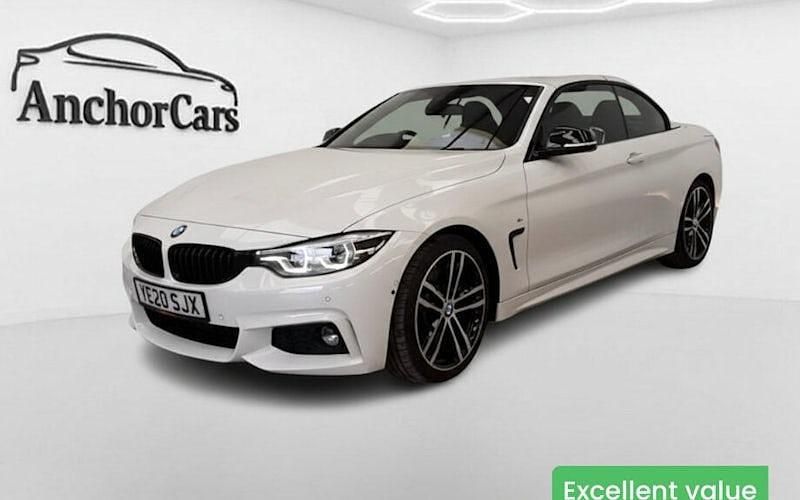 Used BMW 430 Cabriolet M Sport 252 HP (185 kW) 2020 White Cabriolet