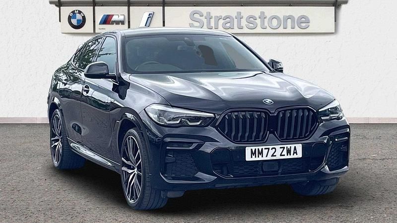 Black Used 2023 BMW X6 M Sport SUV | £44,699 (Fair price) - Image 1/3