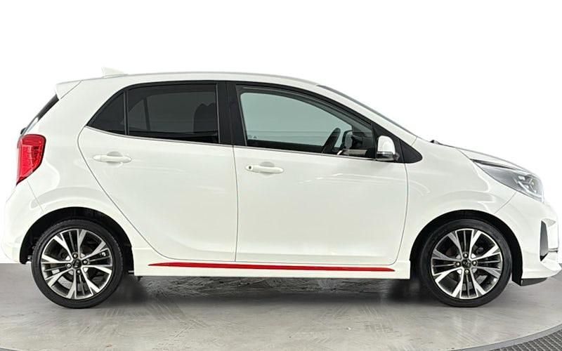 Begagnad Kia Picanto GT-Line 101 HK (74 kW) 2021 Vit Halvkombi