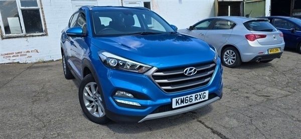 Blue Used 2016 Hyundai Tucson SE SUV | £8,475 (A bit pricey) - Image 1/1