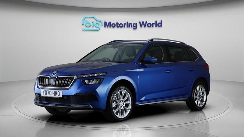 Used Skoda Kamiq SE L 150 HP (110 kW) 2020 Blue SUV