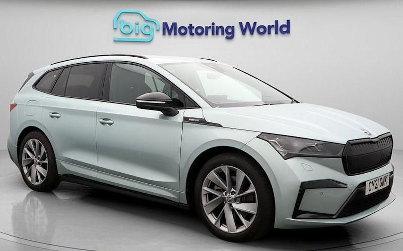 Used 2022 Skoda Enyaq iV SportLine SUV | £19,000 (Good price) - Image 1/4