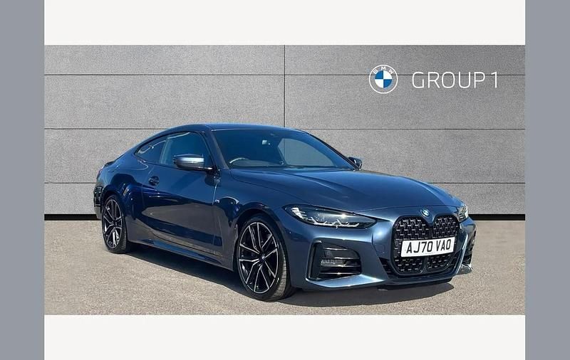 Used BMW 420 M Sport 184 HP (135 kW) 2020 Blue Coupe