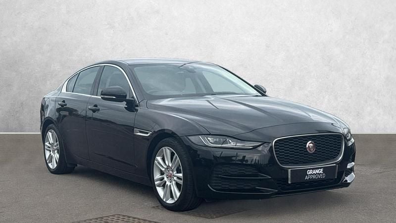 Black Used 2020 Jaguar XE SE Sedan | £17,950 (Expensive) - Image 1/4