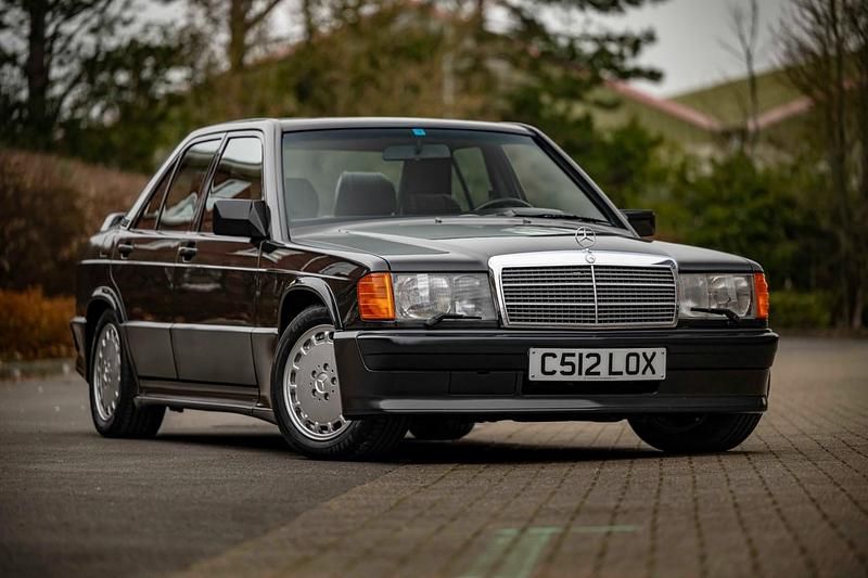 Used Mercedes 190 2023 Black Sedan