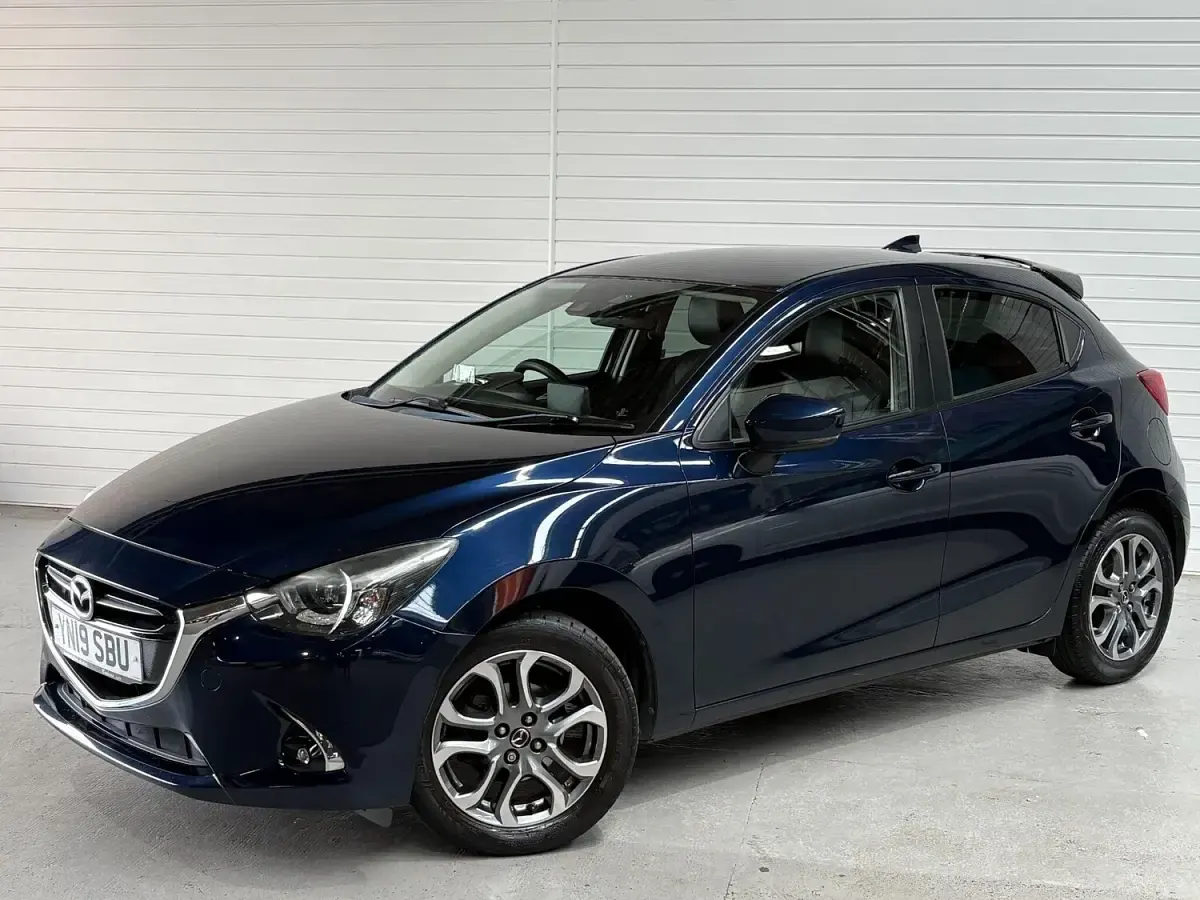 Used Mazda 2 Inclusive 2019 Blue Hatchback