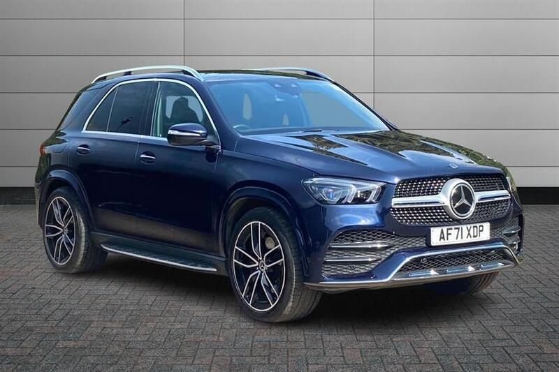 Cavansite blue Used 2021 Mercedes GLE400 AMG line Estate | £52,490 (Fair price) - Image 1/4