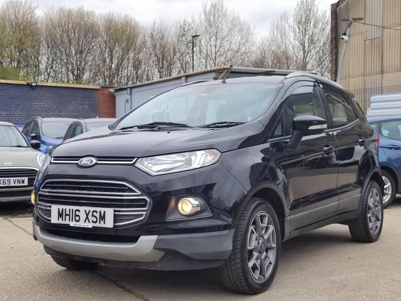 Used Ford Ecosport Titanium 109 HP (80 kW) 2016 Black SUV